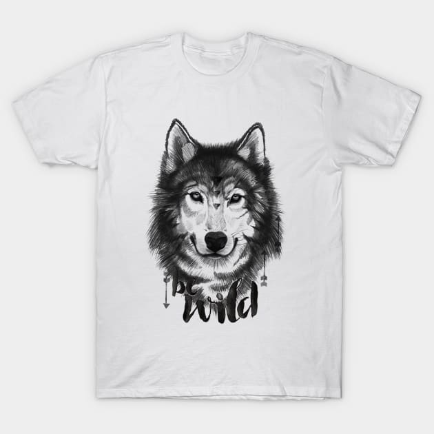 Be Wild T-Shirt by Buy Custom Things